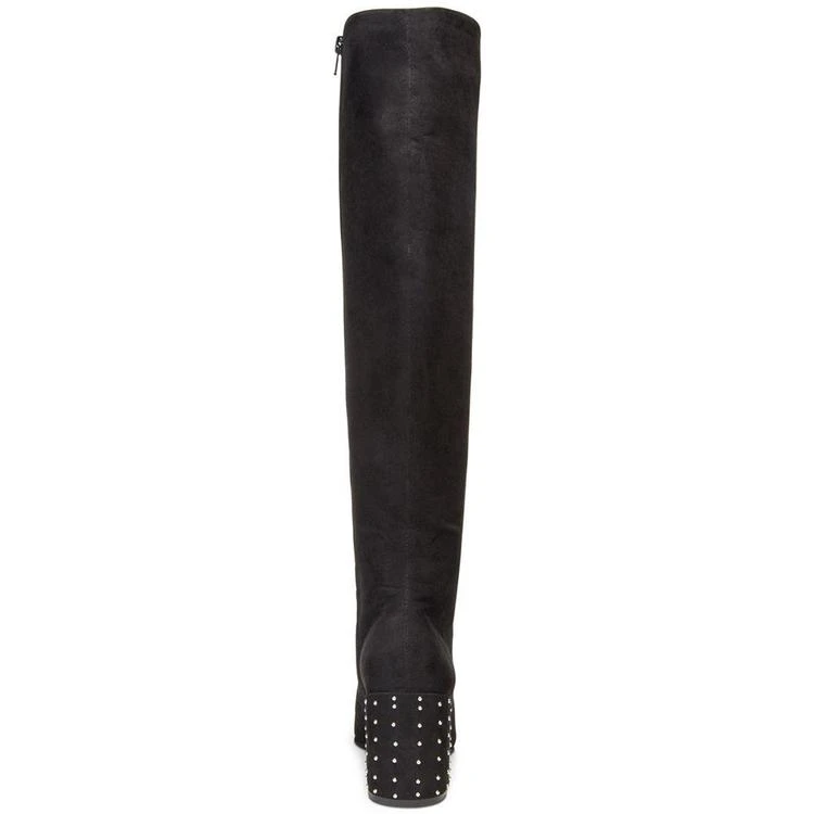 商品Bar III|Grand Studded Heel To-The-Knee Boots, Created For Macy's,价格¥313,第3张图片详细描述