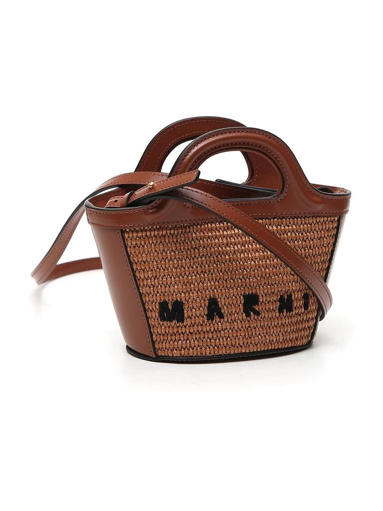 商品Marni|Marni Tropicalia Logo Embroidered Micro Tote Bag,价格¥3250,第3张图片详细描述