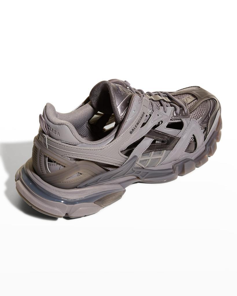 商品Balenciaga|Men's Track 2 Clear Caged Trainer Sneakers,价格¥7591,第6张图片详细描述