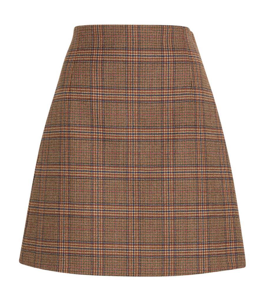 商品Weekend Max Mara|Check Mini Skirt,价格¥1377,第1张图片