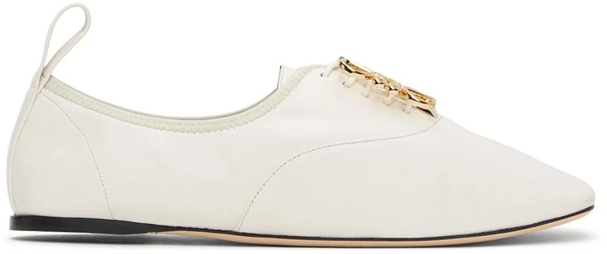 商品Loewe|White Anagram Soft Derbys,价格¥8605,第1张图片