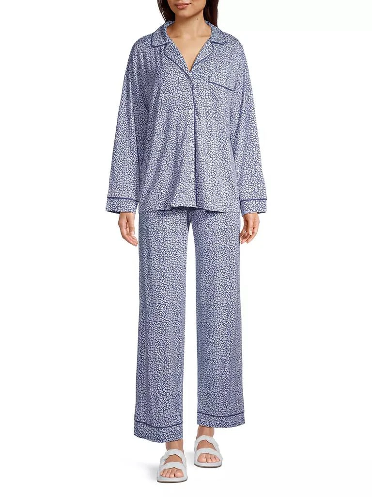 商品Eberjey|Gisele Leopard Pajamas,价格¥1176,第2张图片详细描述