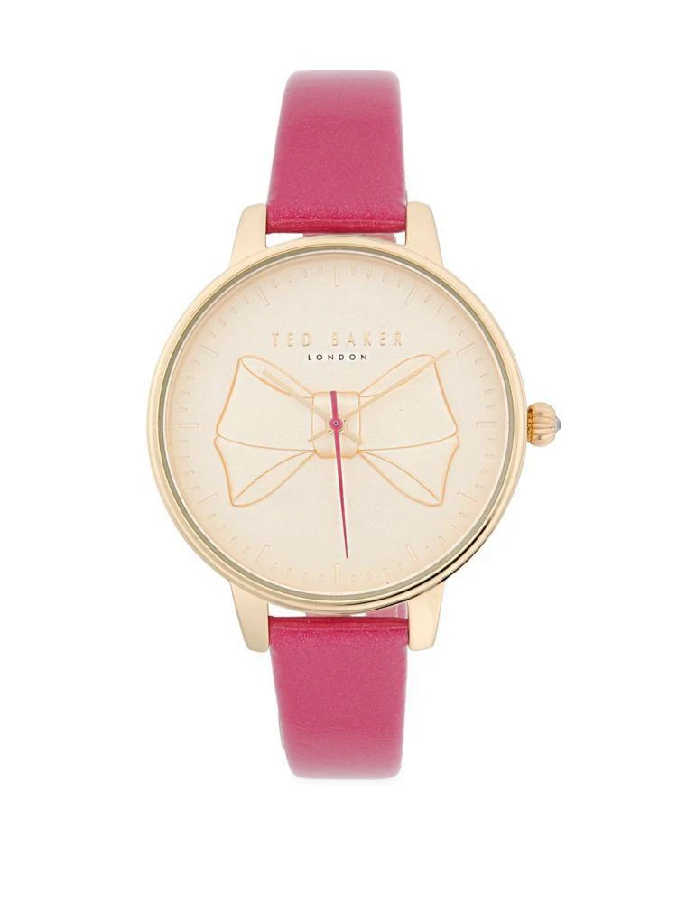 商品Ted Baker London|Three-Hand Leather-Strap Watch,价格¥619,第1张图片