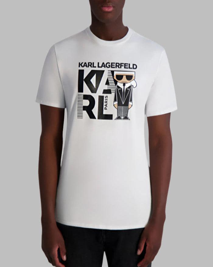 Karl Lagerfeld Paris KOCKTAIL KARL LOGO TEE - Compare Prices