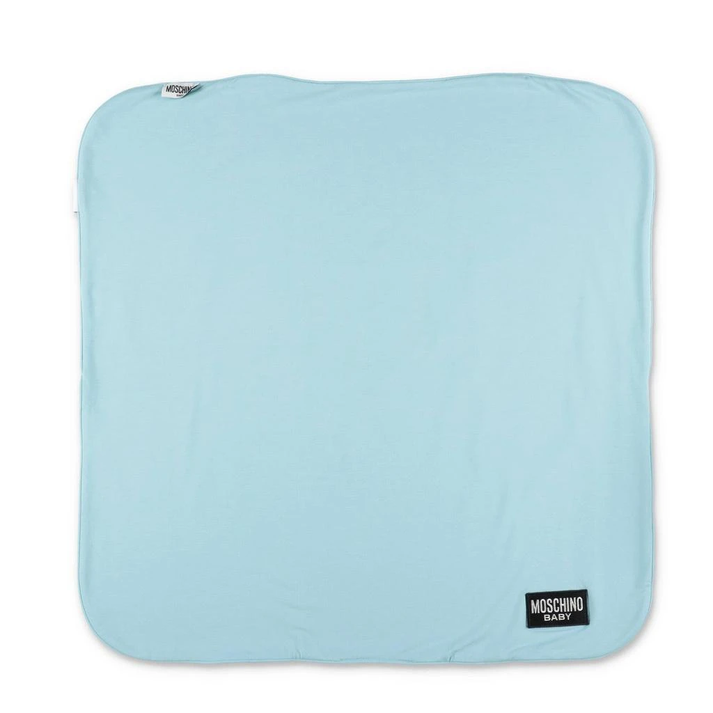 商品Moschino|Moschino Kids Teddy Bear-Printed Square Blanket,价格¥471,第3张图片详细描述