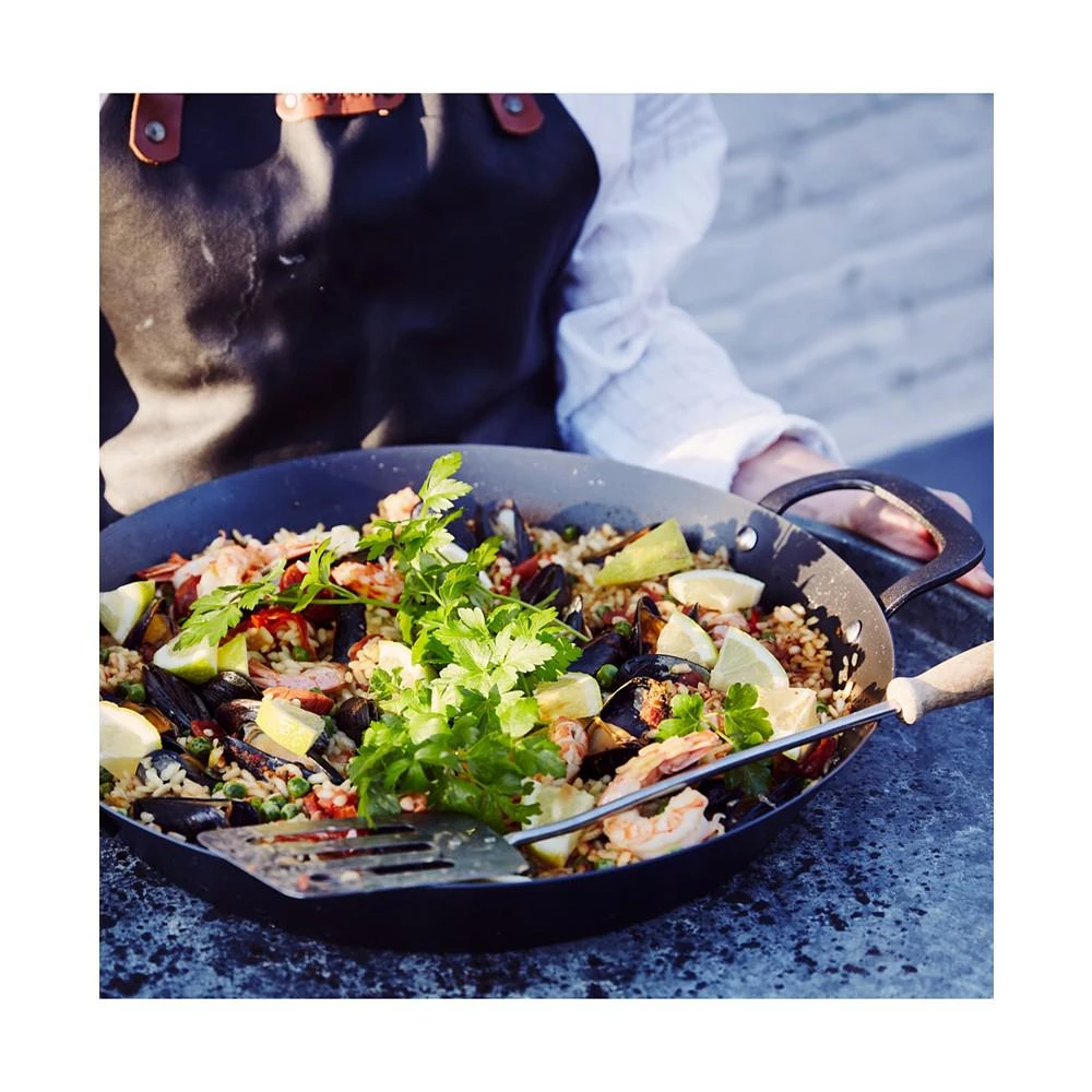 商品Greenpan|BK Black Steel 15" Paella Pan,价格¥521,第2张图片详细描述