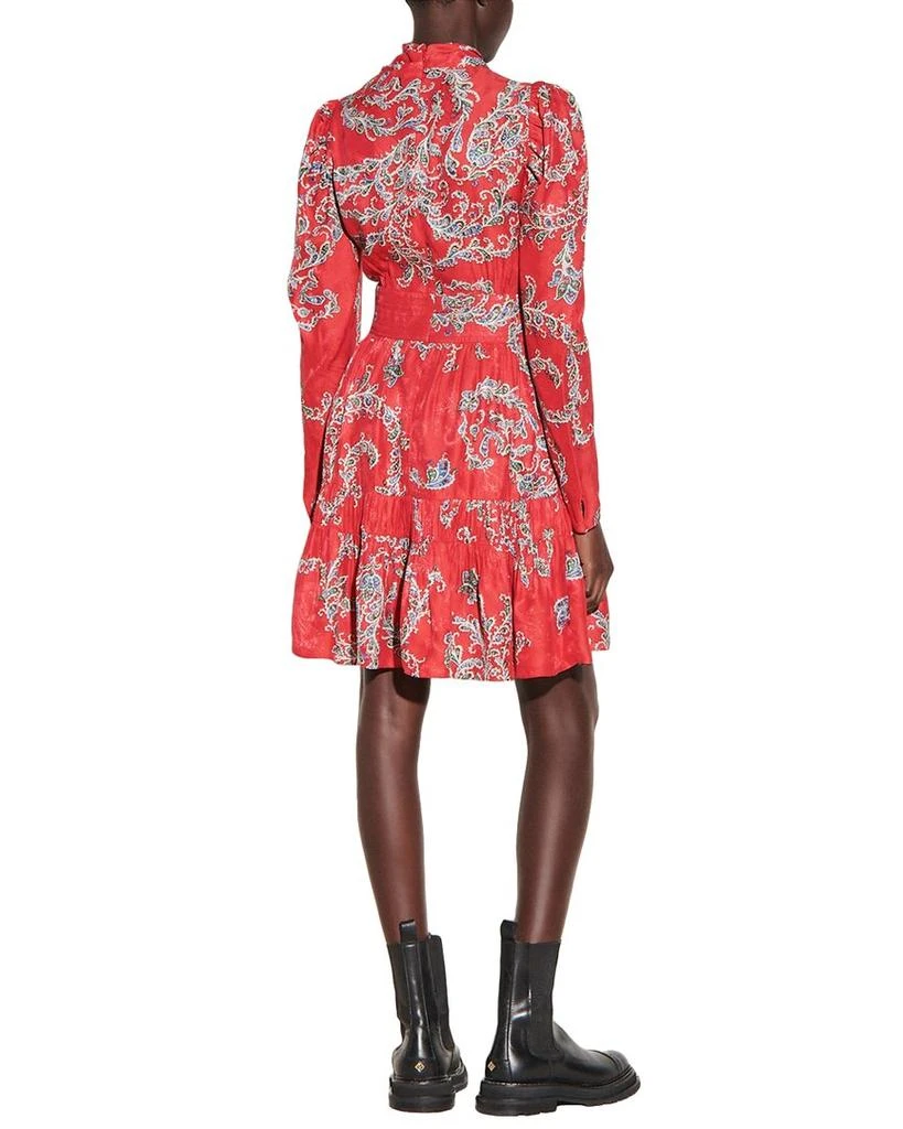 商品Sandro|Sandro Woven Silk-Blend Dress,价格¥1269,第2张图片详细描述