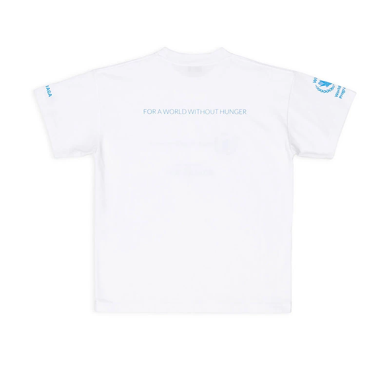 商品Balenciaga|【预售3-7天】巴黎世家 WFP系列 女士白色纯棉艺术画印花短袖T恤612965TMVL29086,价格¥3332,第4张图片详细描述