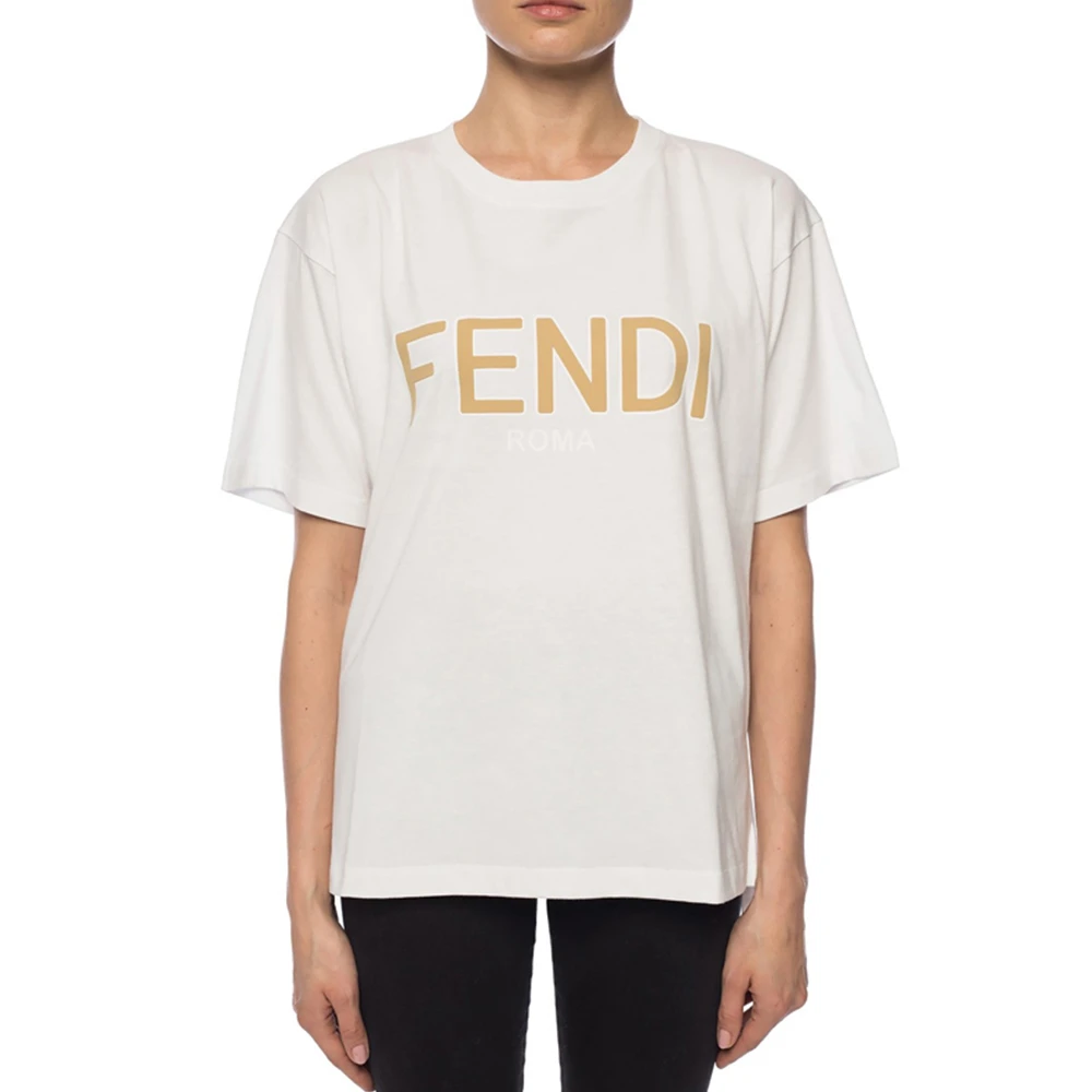 Fendi 芬迪 女士白色T恤 FAF077-A8XA-F0ZNM 商品