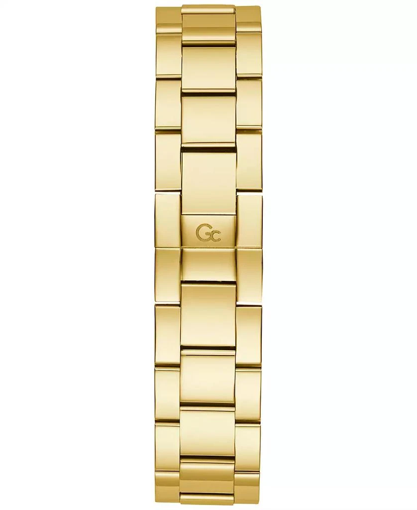 商品GUESS|Gc Muse Women's Swiss Gold-Tone Stainless Steel Bracelet Watch 34mm,价格¥2805,第3张图片详细描述