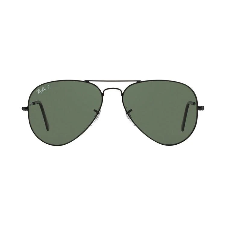 商品Ray-Ban|RB3025 62 AVIATOR 男式飞行员太阳镜,价格¥1520,第2张图片详细描述