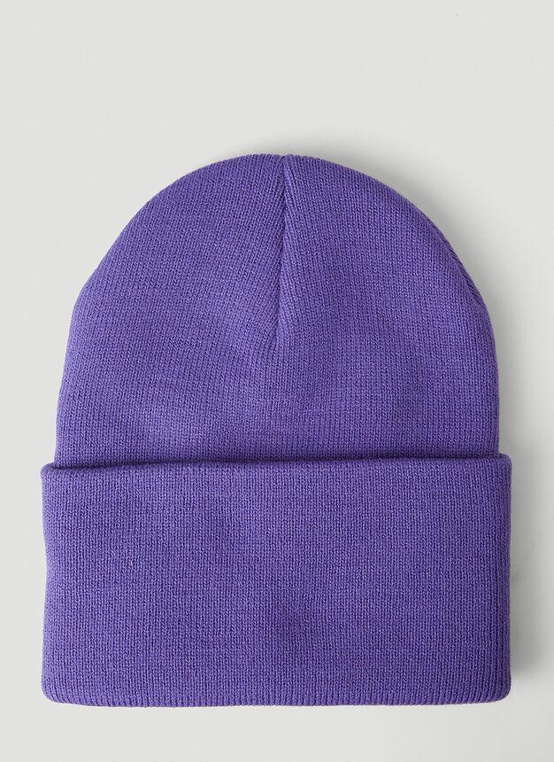 商品Carhartt|Logo Patch Watch Hat in Purple,价格¥147,第5张图片详细描述