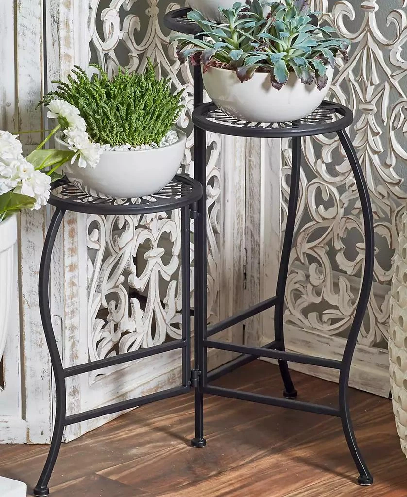 Metal Indoor Outdoor 3 Tier Floral Plant Stand 商品