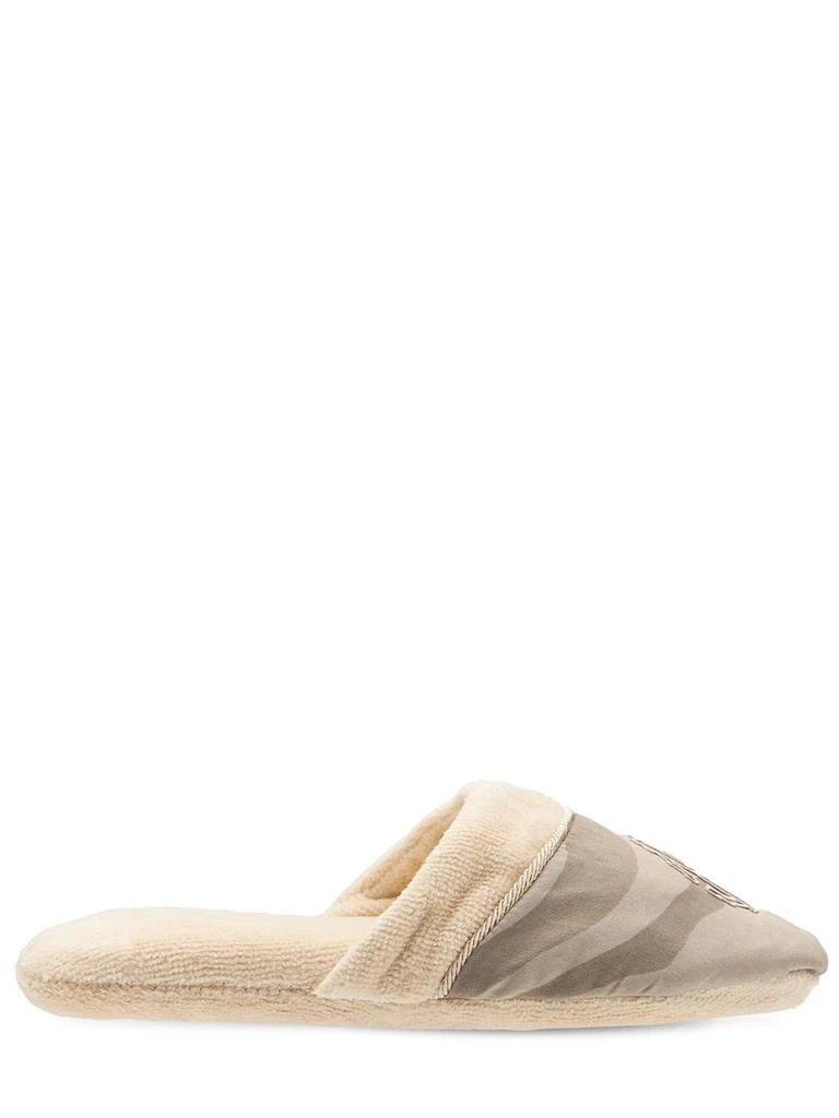 商品Roberto Cavalli|Macrozebrage Slippers,价格¥790,第1张图片