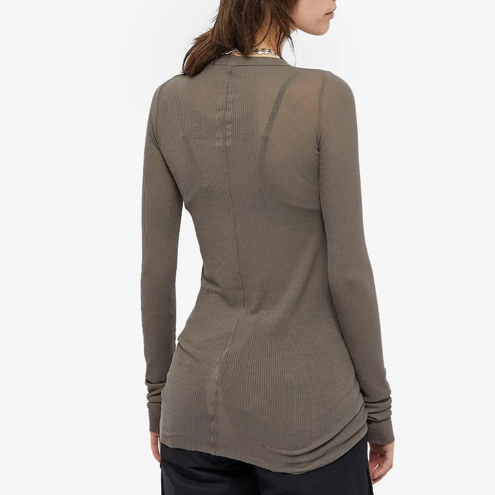 商品Rick Owens|Rick Owens Long Sleeve Rib Top,价格¥1248,第4张图片详细描述