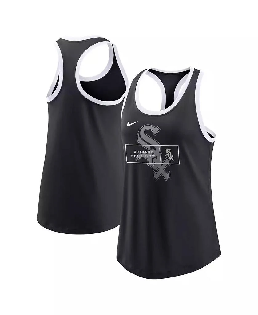 商品NIKE|Women's Black Chicago White Sox X-Ray Racerback Performance Tank Top,价格¥195,第1张图片