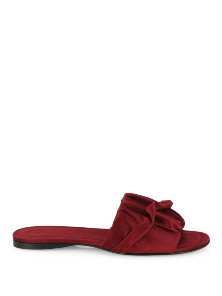 商品The Row|Ellen Satin Slides,价格¥2236,第5张图片详细描述