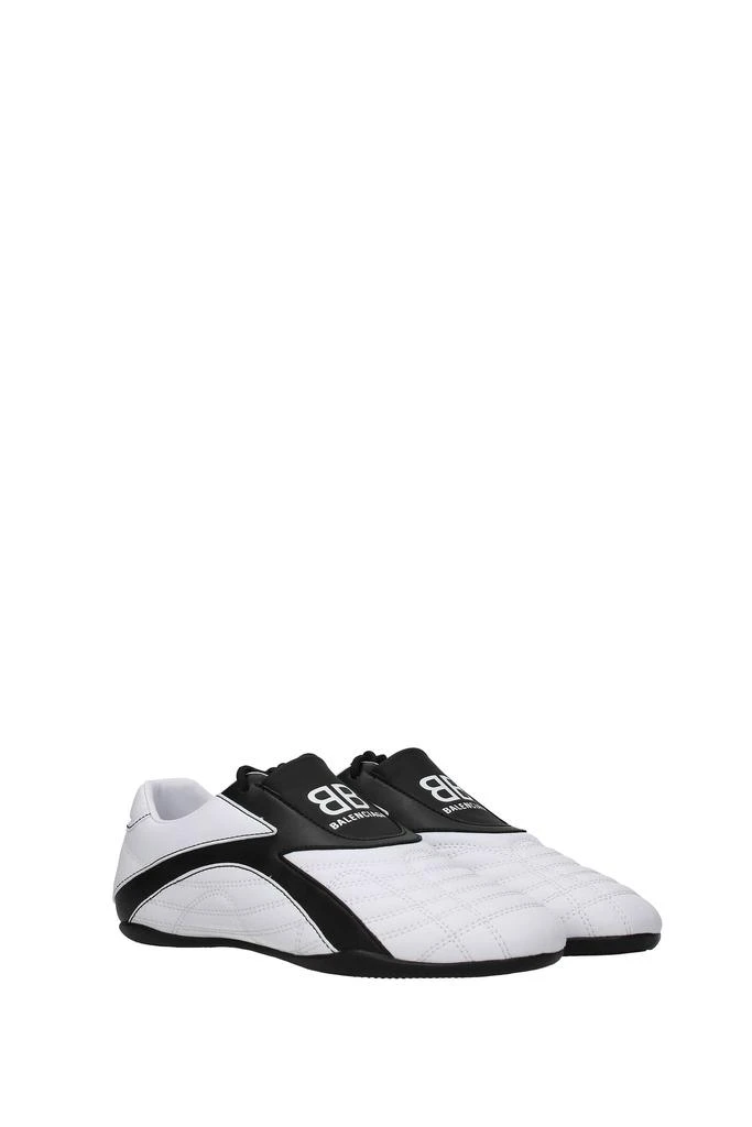 商品Balenciaga|Sneakers Leather White Black,价格¥1724,第2张图片详细描述