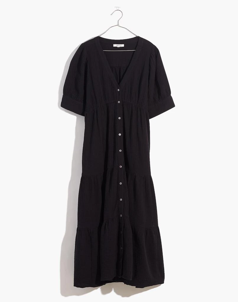 商品Madewell|Lightspun Button-Front Tiered Midi Dress,价格¥798,第5张图片详细描述