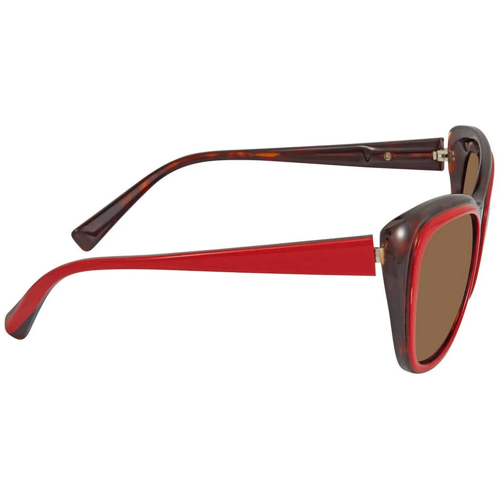 商品ALAIN MIKLI|Alain Mikli Brown Cat Eye Ladies Sunglasses 0A05024 09737357,价格¥413,第3张图片详细描述