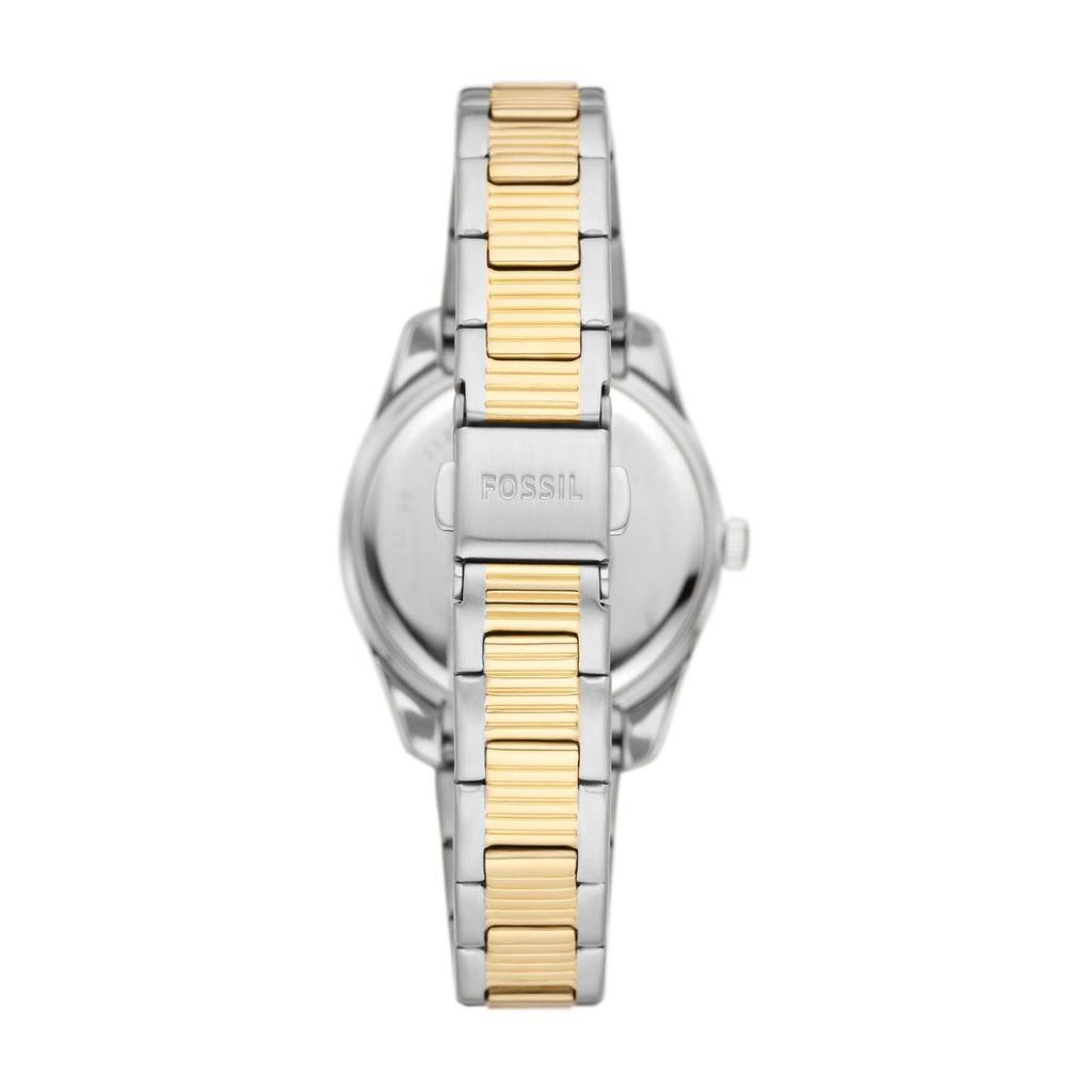 商品Fossil|Scarlette Three Hand Stainless Steel Watch - ES5240,价格¥1043,第5张图片详细描述