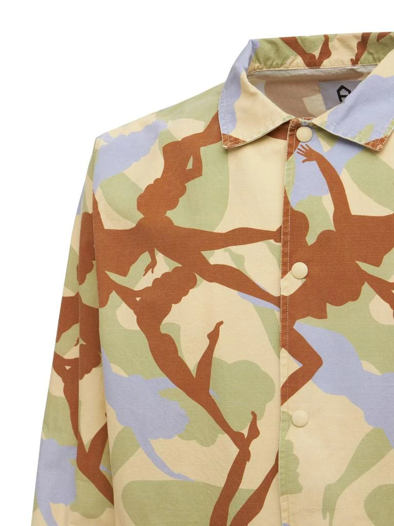 商品A NEW BRAND|Camo Pin Up Printed Cotton Combat Jacket,价格¥614,第3张图片详细描述