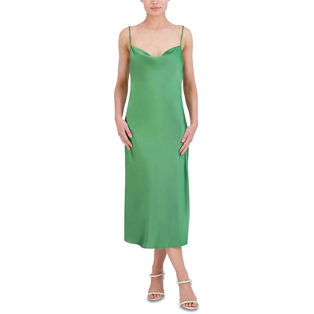 商品BCBG|Womens Midi Cowl Neck Slip Dress,价格¥938,第3张图片详细描述