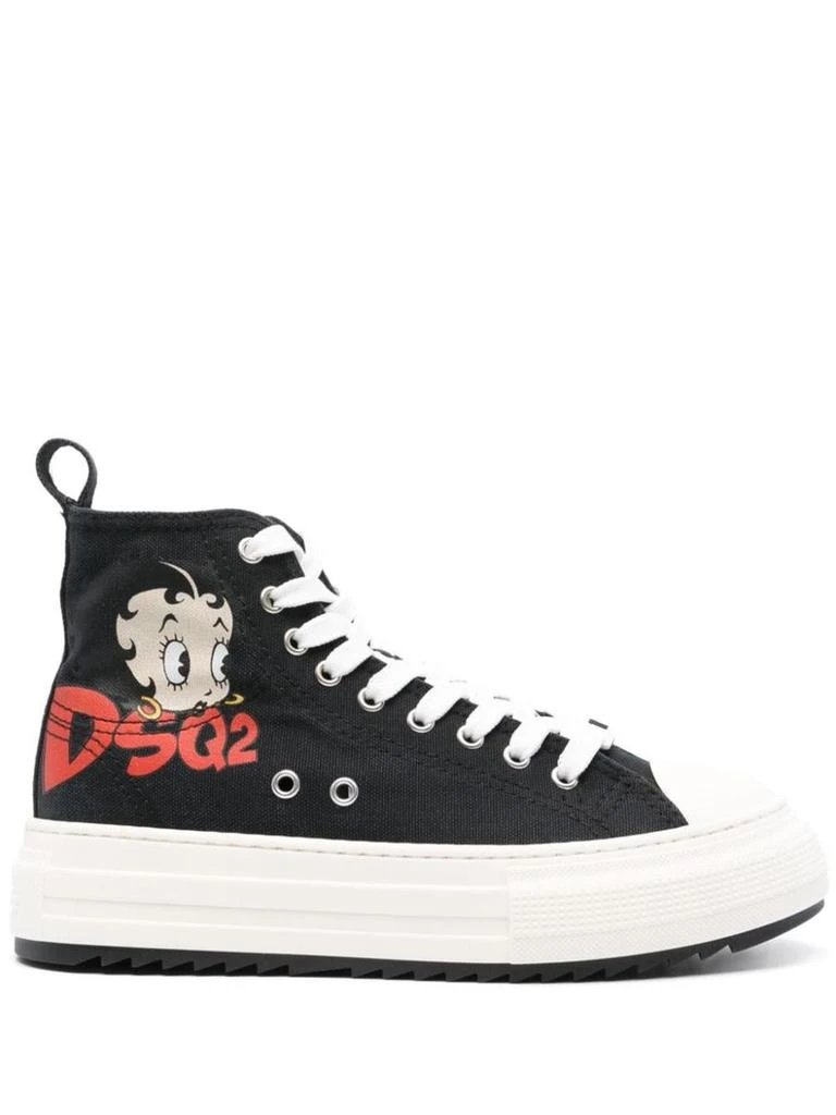 商品DSQUARED2|DSQUARED2 Betty Boop Berlin Sneakers,价格¥2033,第1张图片