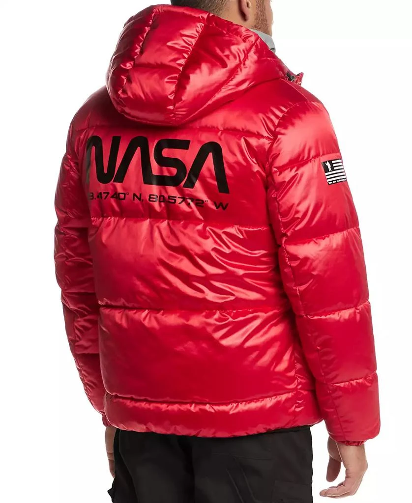 商品Space One|Men's NASA-Inspired Reversible Two-in-One Puffer Jacket with Astronaut Interior,价格¥2287,第2张图片详细描述