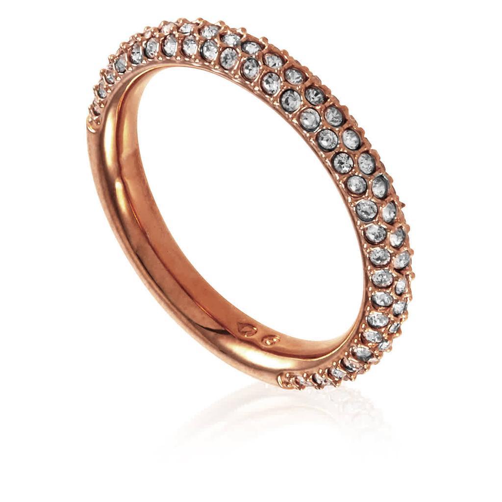 商品Swarovski|Ladies Rose Gold Plated Stone Ring,价格¥363,第1张图片