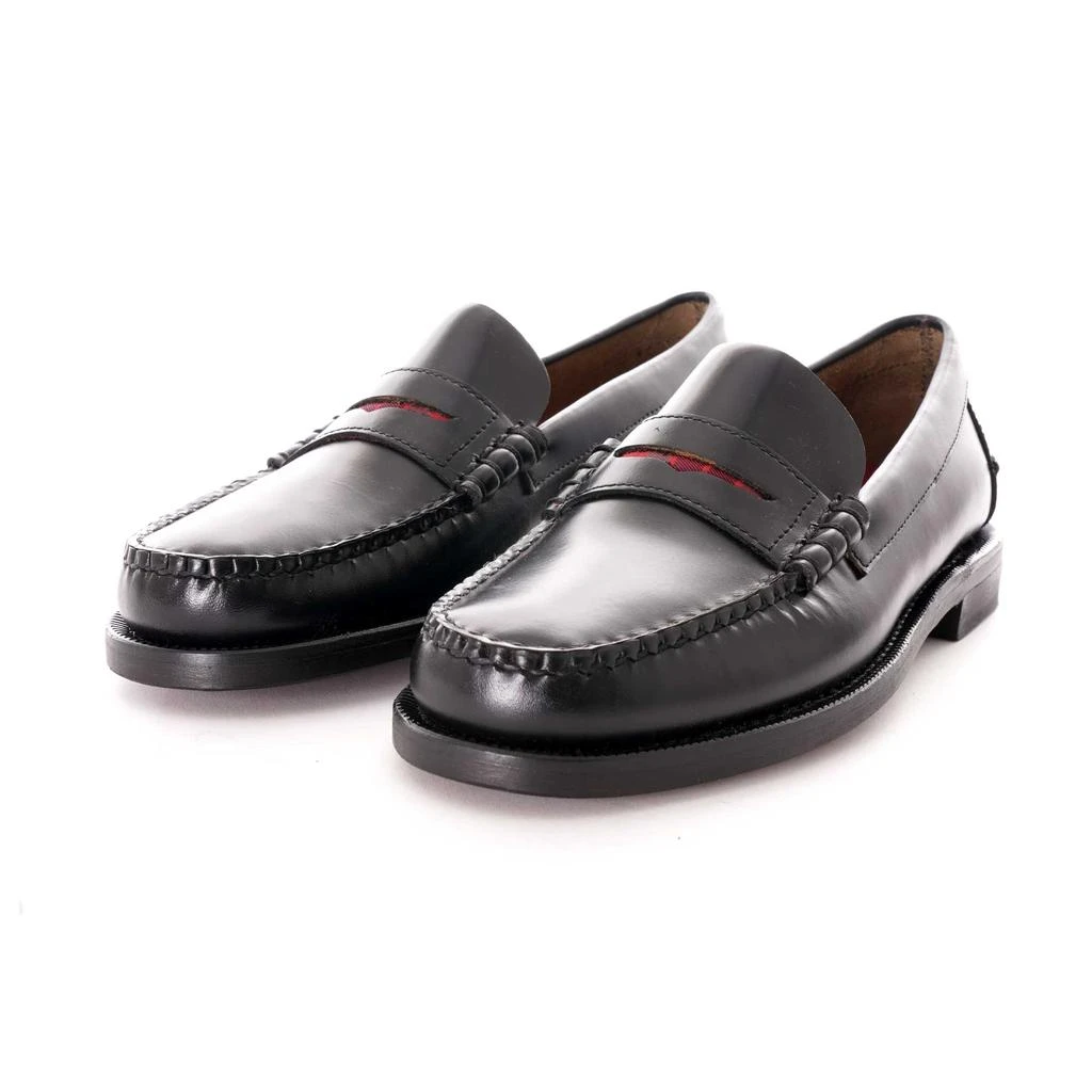 商品Baracuta|Baracuta x Sebago Dan Penny Loafer Black & Red Tartan,价格¥1461,第1张图片