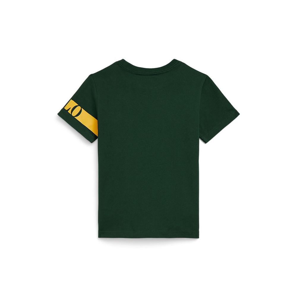 Little Boys Logo Jersey T-shirt商品第2张图片规格展示