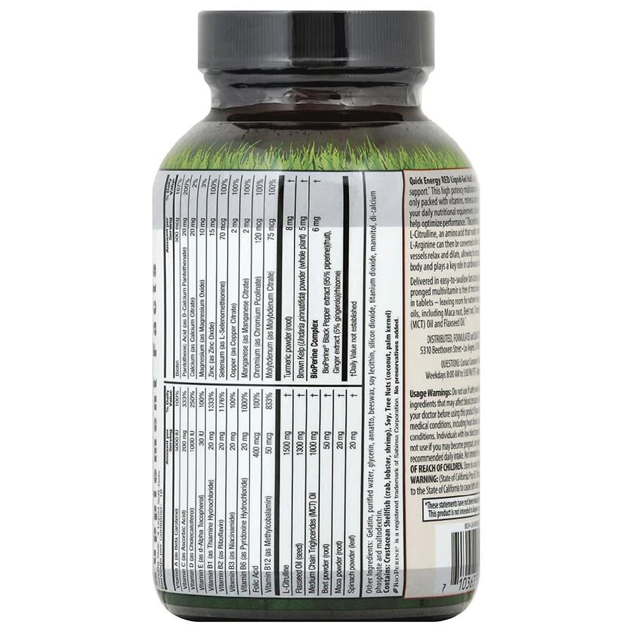 商品Irwin Naturals|Quick Energy RED,价格¥126,第3张图片详细描述