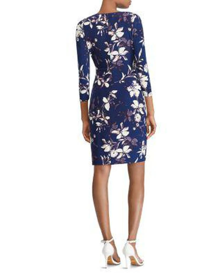 商品Ralph Lauren|Faux-Wrap Floral Jersey Dress,价格¥609,第2张图片详细描述