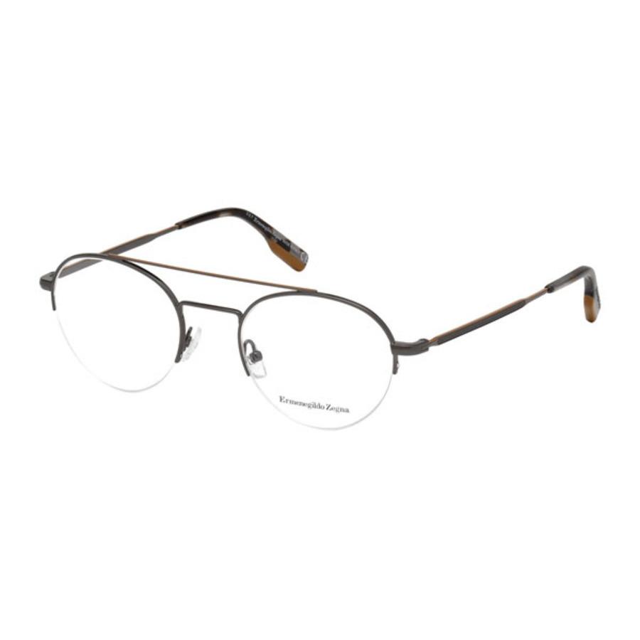 Ermenegildo Zegna Demo Round Mens Eyeglasses EZ5131 008 51商品第1张图片规格展示