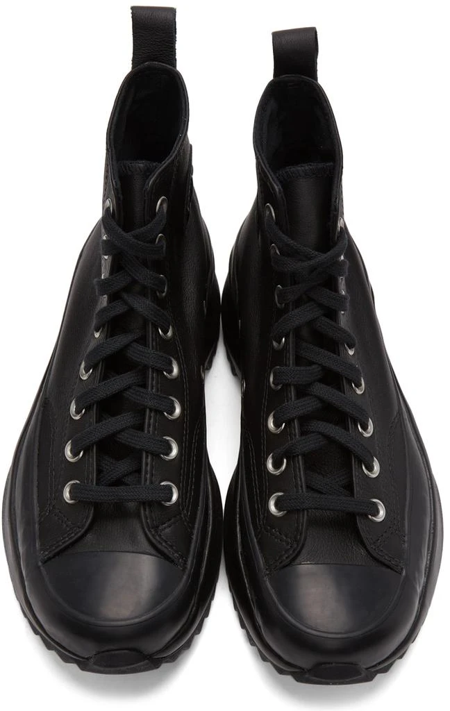 商品Converse|Black Leather Run Star Hike High Sneakers,价格¥558,第5张图片详细描述