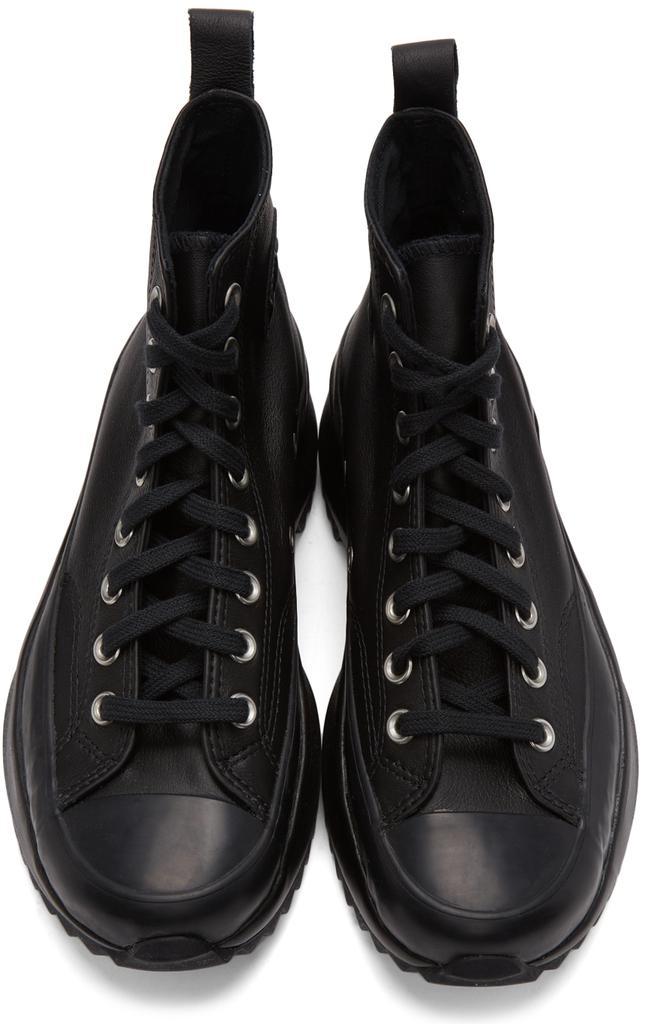 商品Converse|Black Leather Run Star Hike High Sneakers,价格¥874,第7张图片详细描述