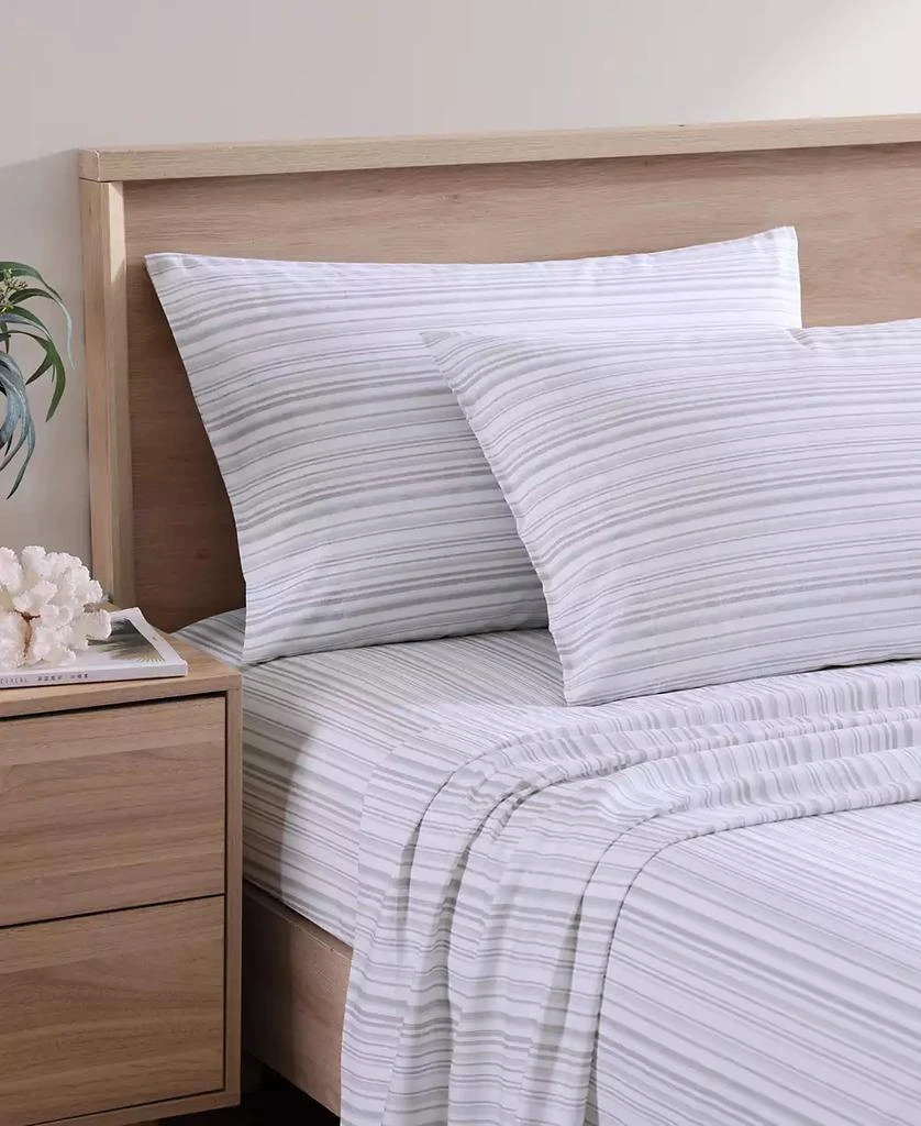 商品Tommy Bahama|CLOSEOUT! Kahanu Stripe Cotton Percale 4-Pc. Sheet Set, King,价格¥707,第2张图片详细描述