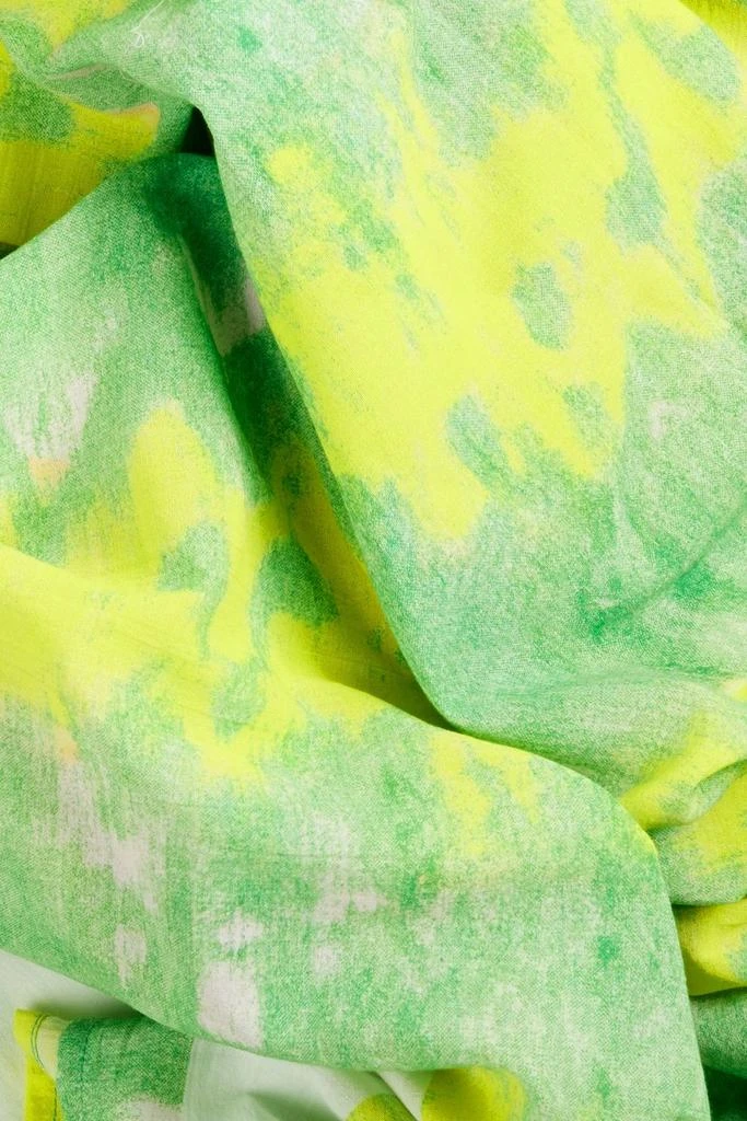 商品Ganni|Printed organic cotton-gauze scarf,价格¥164,第3张图片详细描述