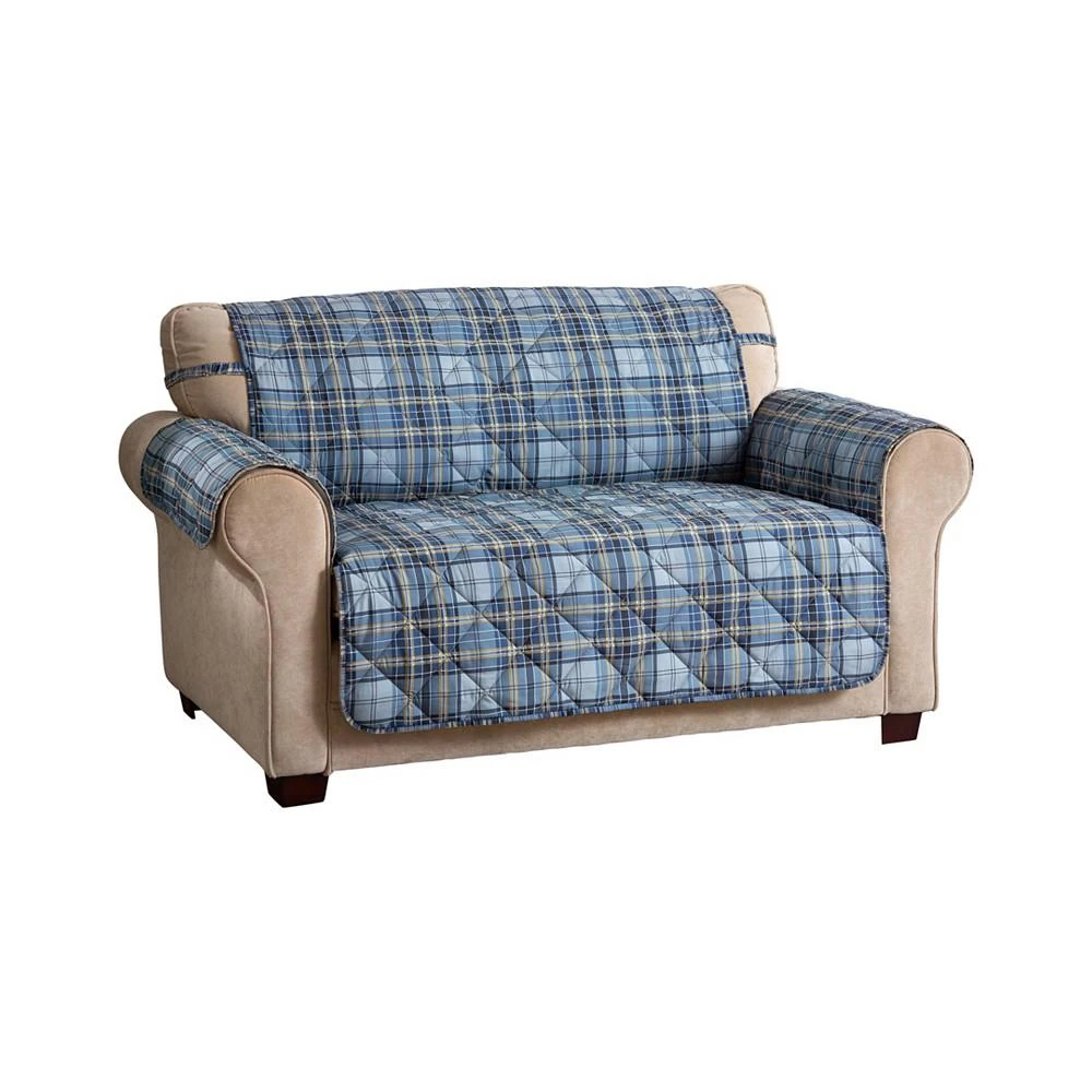 商品P/Kaufmann Home|Tartan Plaid Loveseat Cover,价格¥598,第1张图片