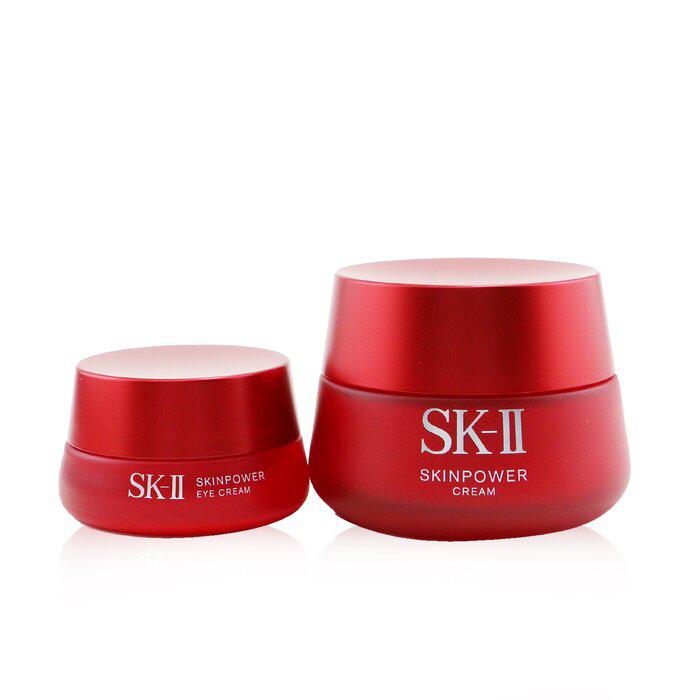 SK II 赋能焕采套装：面霜 80g + 眼霜 15g 2pcs商品第1张图片规格展示