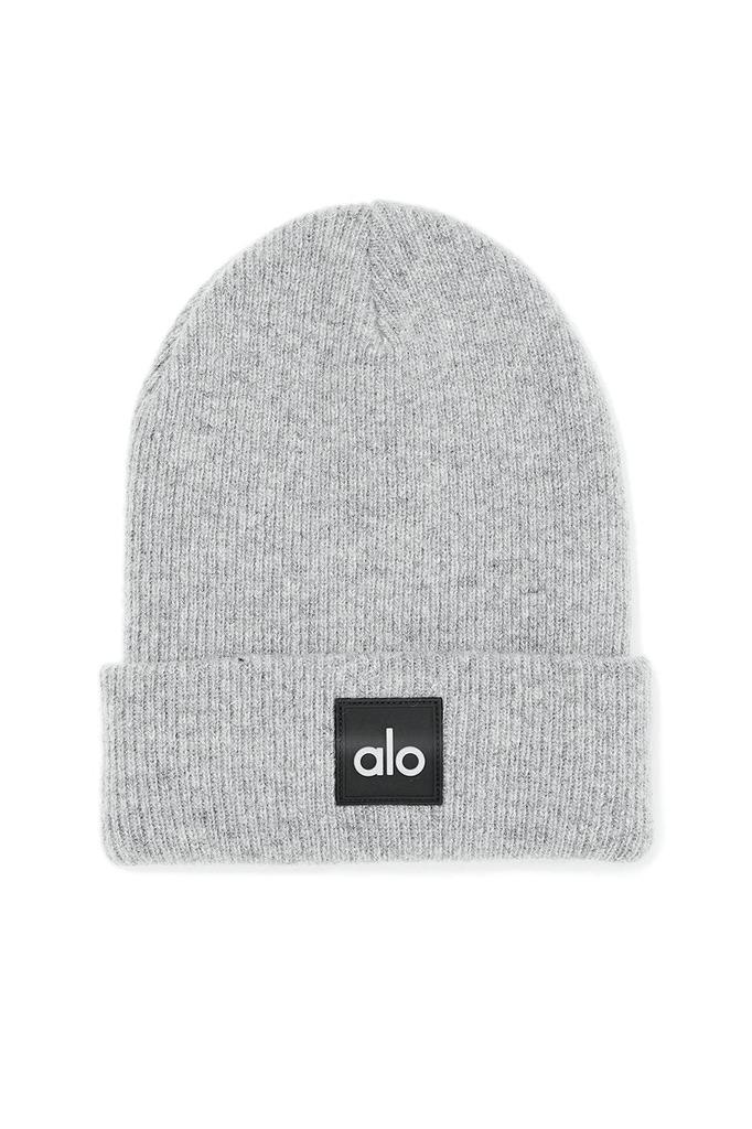 Alo Everyday Beanie - Athletic Heather Grey - Hats - Free Shipping