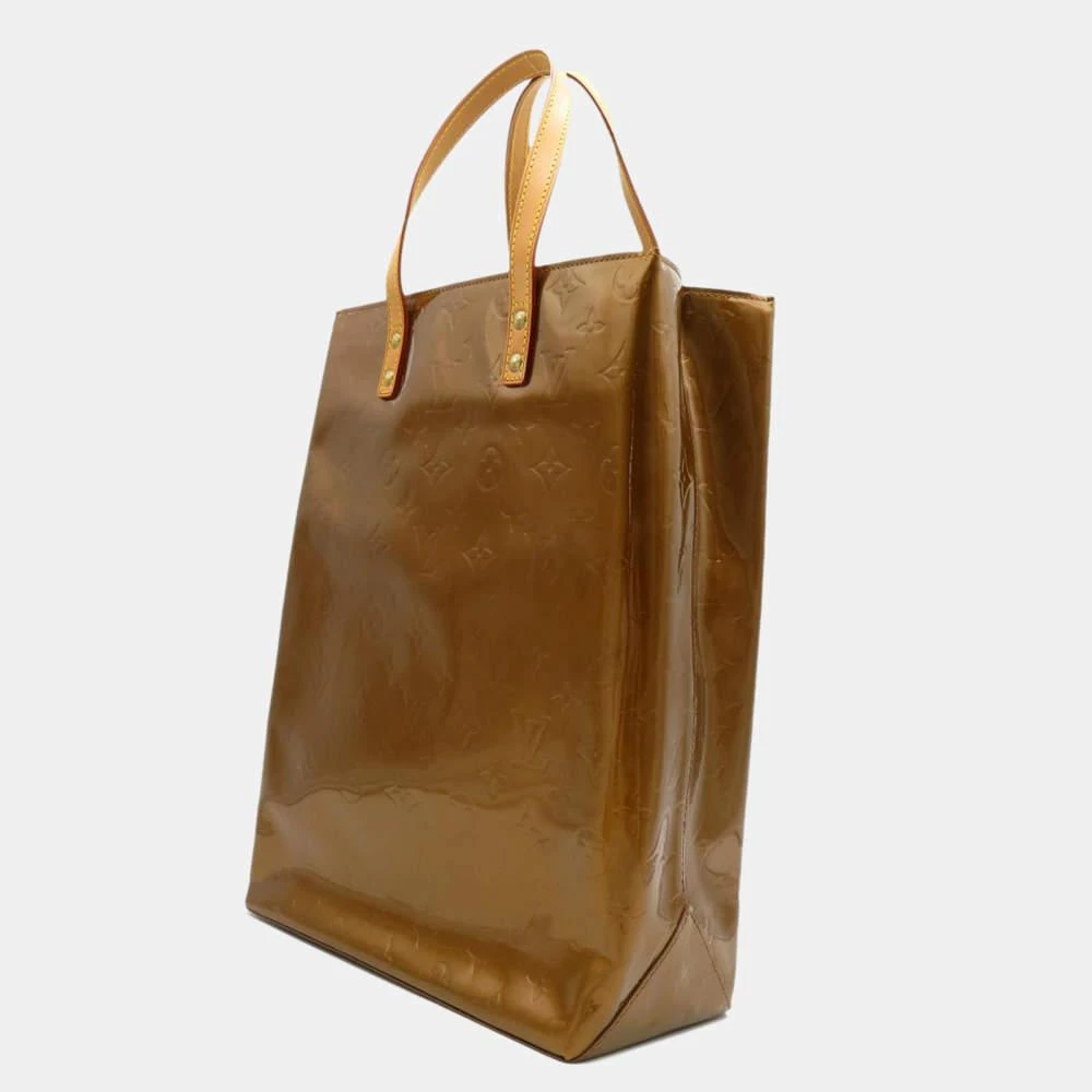 商品[二手商品] Louis Vuitton|Louis Vuitton Brown Patent Leather Vernis Reade MM Tote Bag ,价格¥4861,第2张图片详细描述