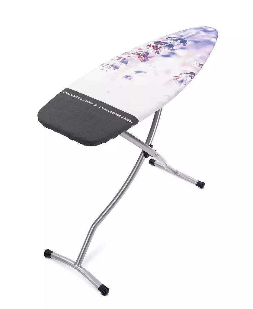 商品Brabantia|Ironing Board D, 53 x 18" 135 x 45 Centimeter, Designed For Sitting - Heat Resistant Iron Parking Zone, 1.4", 35 Millimeter Metallic Gray Frame,价格¥1854,第2张图片详细描述