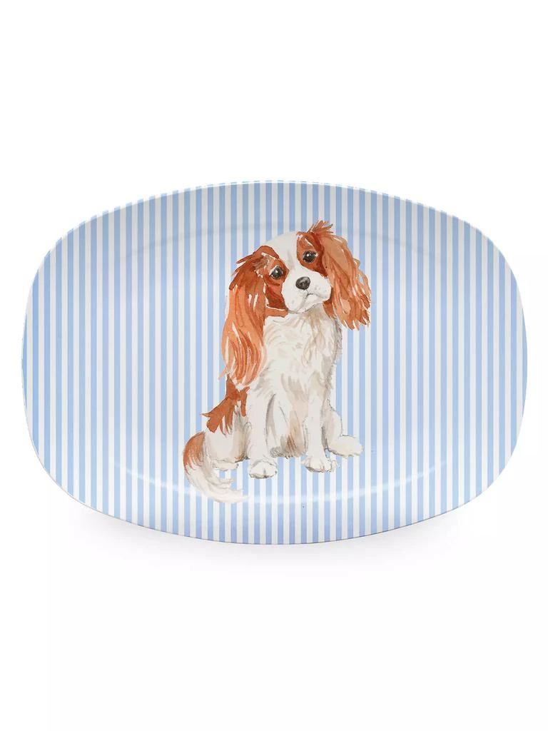 商品Mariposa|Woof Woof Best Friends Cavalier King Platter,价格¥364,第1张图片