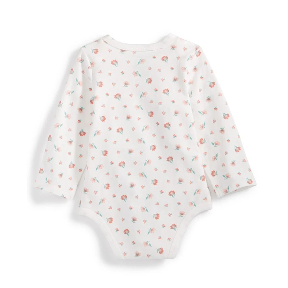 商品First Impressions|Baby Girls Floral Bodysuit, Created for Macy's,价格¥37,第2张图片详细描述