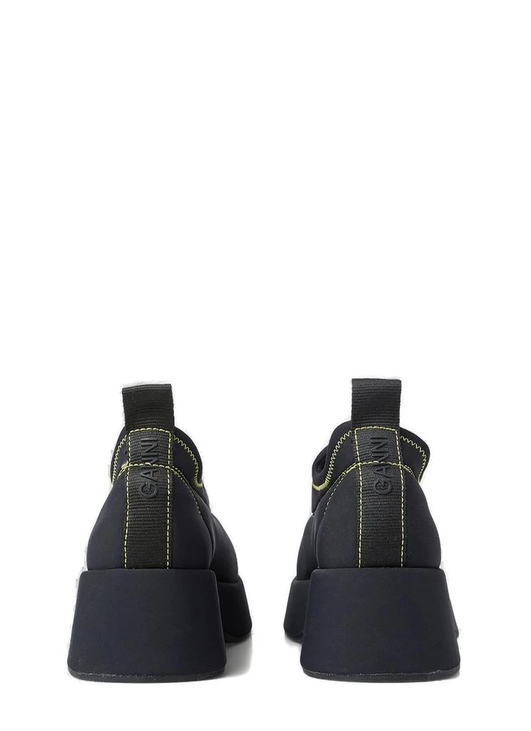 商品Ganni|Ganni Retro Flatform Loafers,价格¥1786,第4张图片详细描述