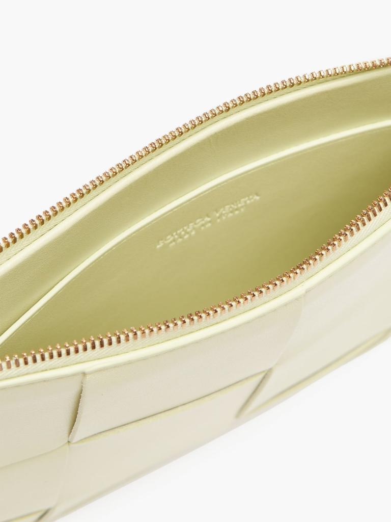 商品Bottega Veneta|Cassette Intrecciato-leather purse,价格¥5411,第6张图片详细描述