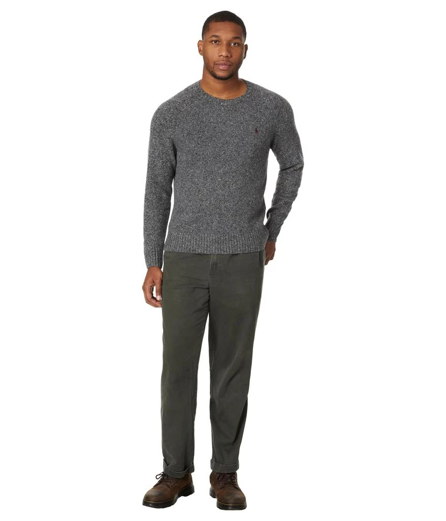商品Ralph Lauren|Wool-Blend Saddle-Sleeve Sweater,价格¥827,第4张图片详细描述