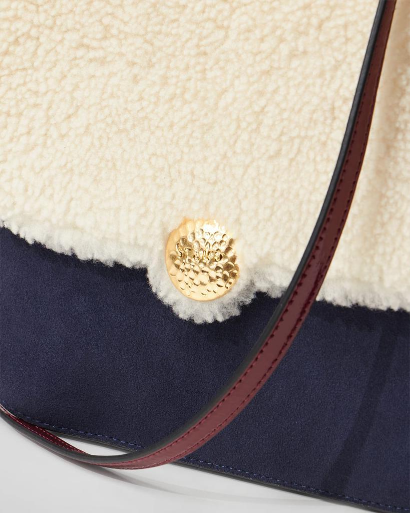 商品Staud|Tess Lamb Shearling Crossbody Bag,价格¥3629,第5张图片详细描述